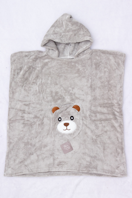 Рушник-халат після купання (пончо)